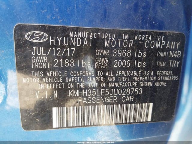 2018 HYUNDAI ELANTRA GT 9