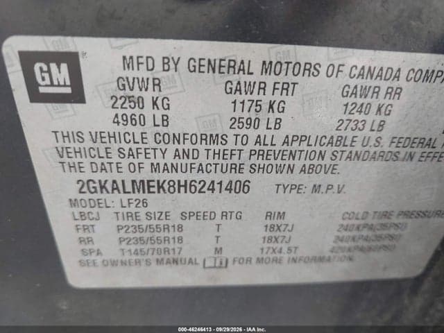 2017 GMC TERRAIN SLE-1 9