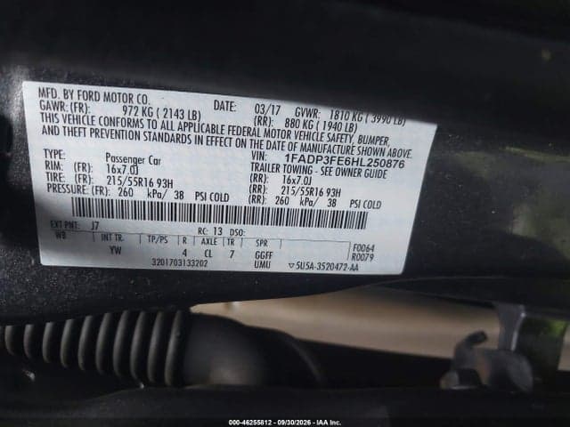 2017 FORD FOCUS SE 9