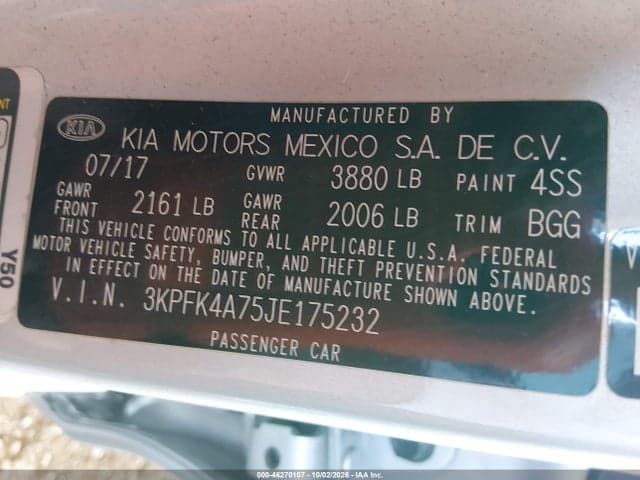 2018 KIA FORTE 9