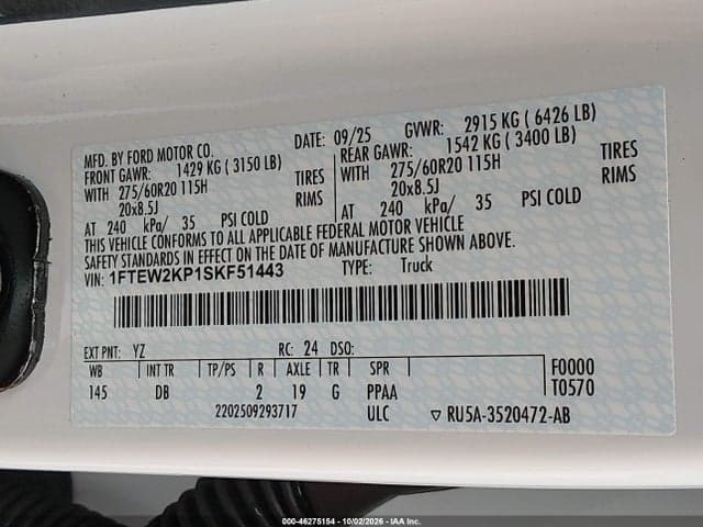 2025 FORD F-150 STX 9