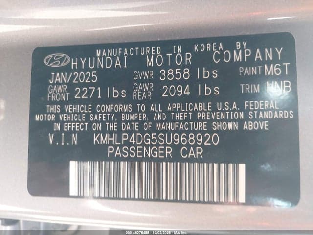 2025 HYUNDAI ELANTRA LIMITED 9