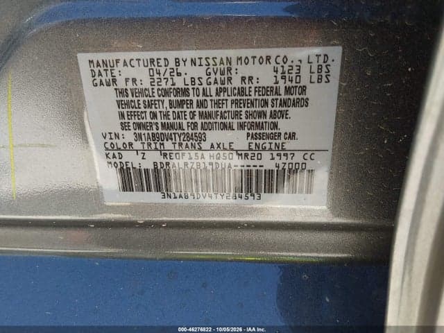 2026 NISSAN SENTRA SR 9