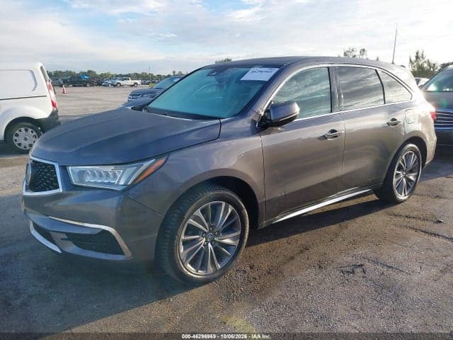 2018 ACURA MDX TECHNOLOGY PACKAGE ACURAWATCH PLUS PKG 2