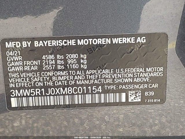 2021 BMW 330I 9