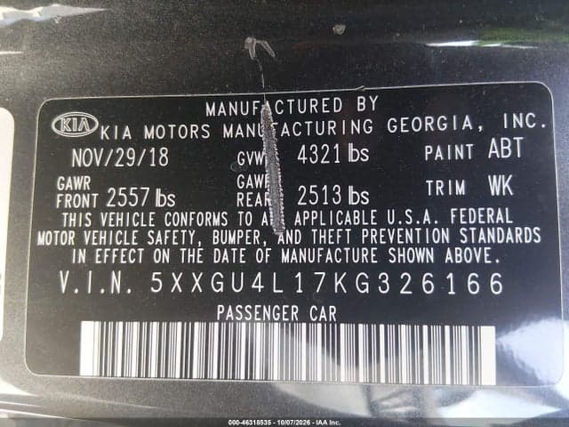 2019 KIA OPTIMA EX 9