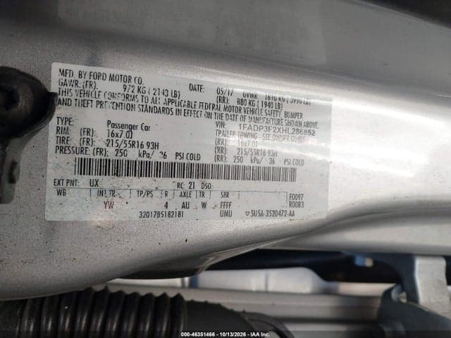 2017 FORD FOCUS SE 9