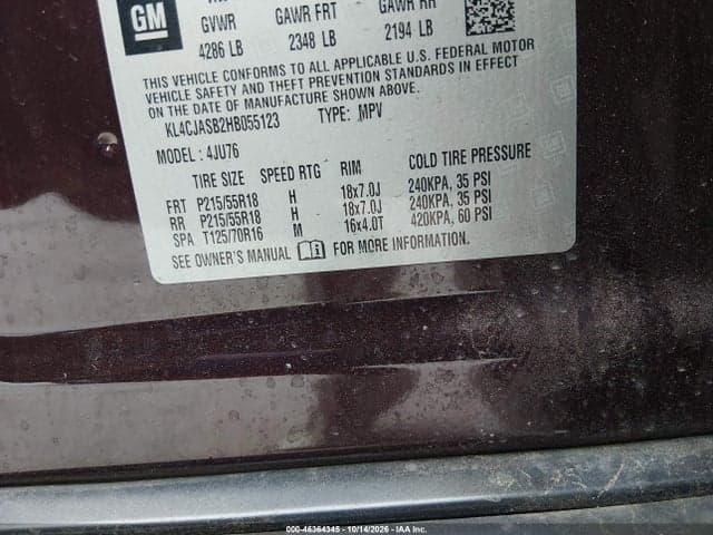 2017 BUICK ENCORE PREFERRED 9