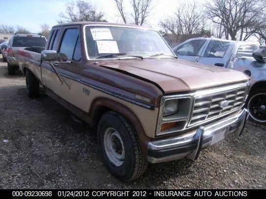 1985 FORD LGT CONVTNL 'F' F250