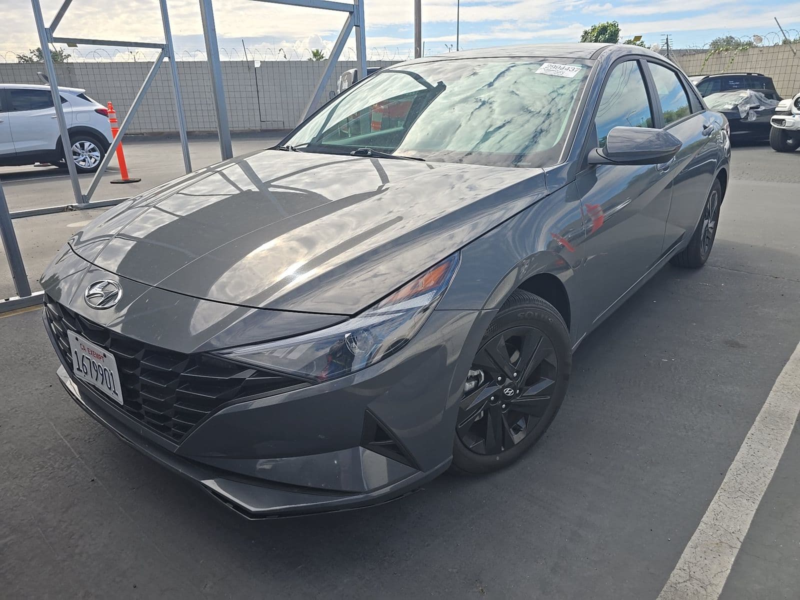 2023 HYUNDAI ELANTRA HYBRID Blue