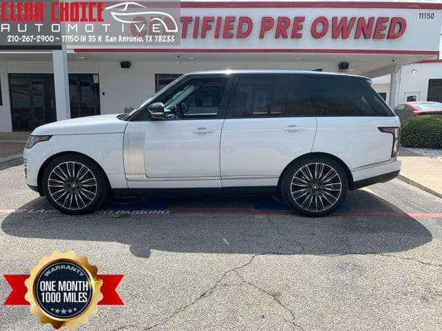 2018 LAND ROVER RANGE ROVER Supercharged