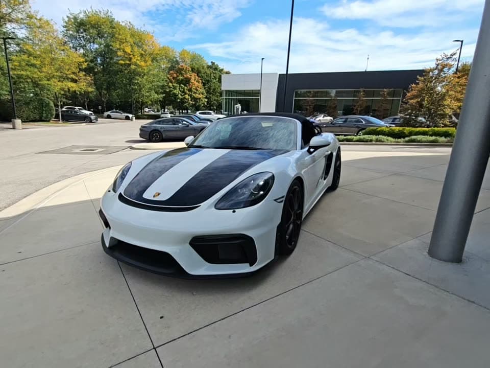 2020 PORSCHE 718 BOXSTER Spyder