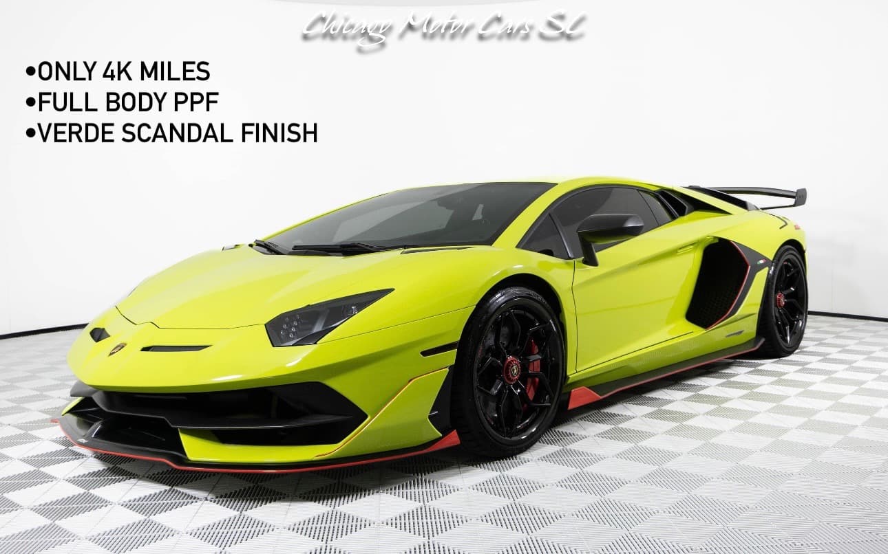 2019 LAMBORGHINI AVENTADOR SVJ