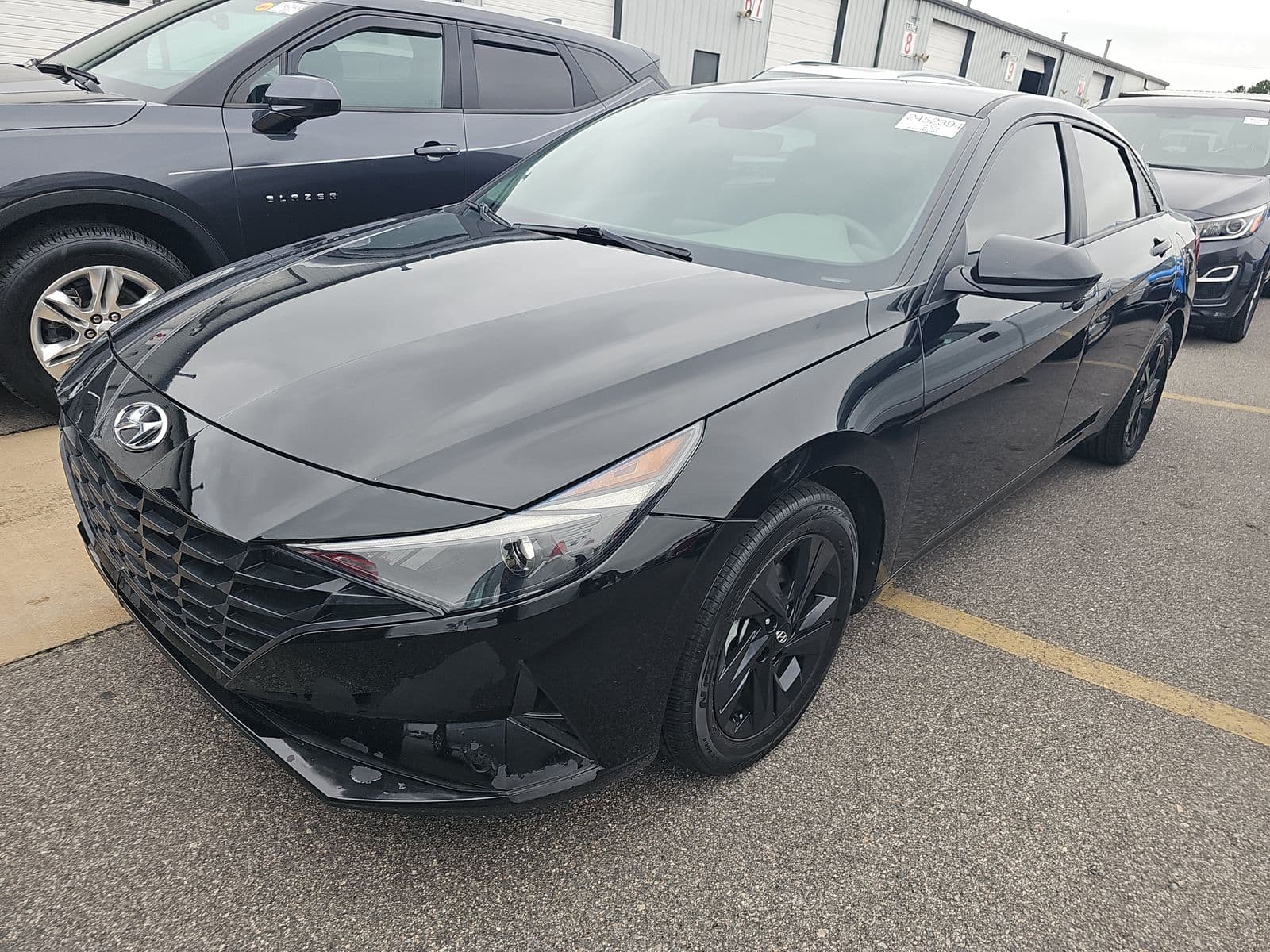 2023 HYUNDAI ELANTRA HYBRID Blue