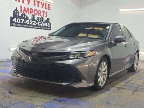 2018 TOYOTA CAMRY LE