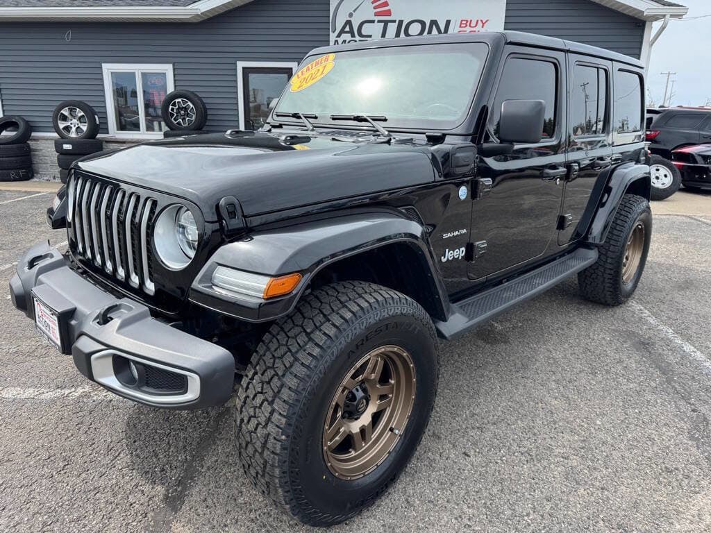 2021 JEEP WRANGLER UNLIMITED 4XE Sahara