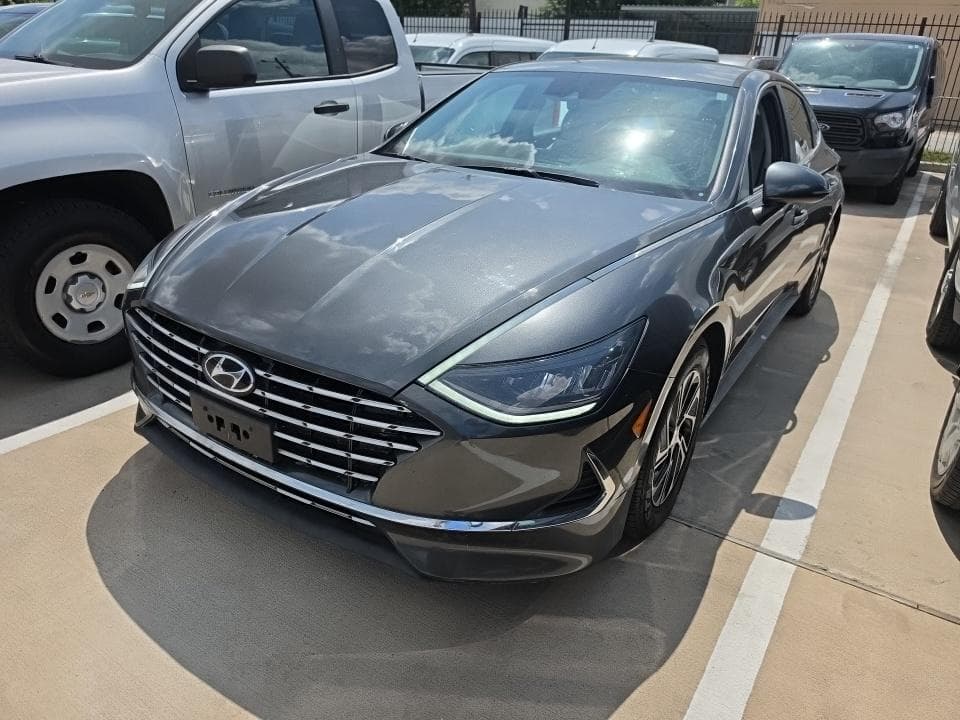 2021 HYUNDAI SONATA HYBRID Blue