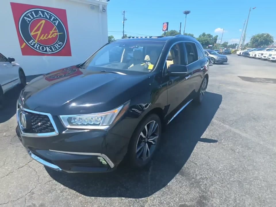 2019 ACURA MDX W/ADVANCE Package 1