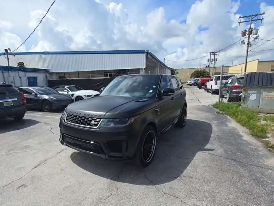 2018 LAND ROVER RANGE ROVER SPORT HSE