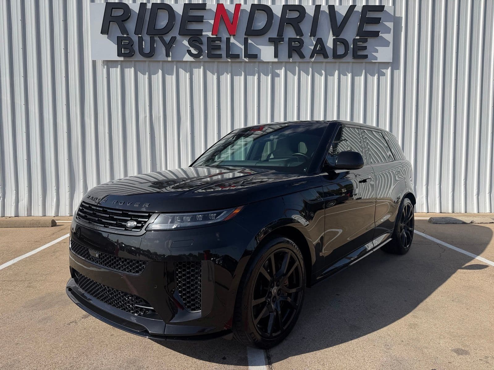 2024 LAND ROVER RANGE ROVER SPORT SV EDITION ONE OBSIDIAN Black