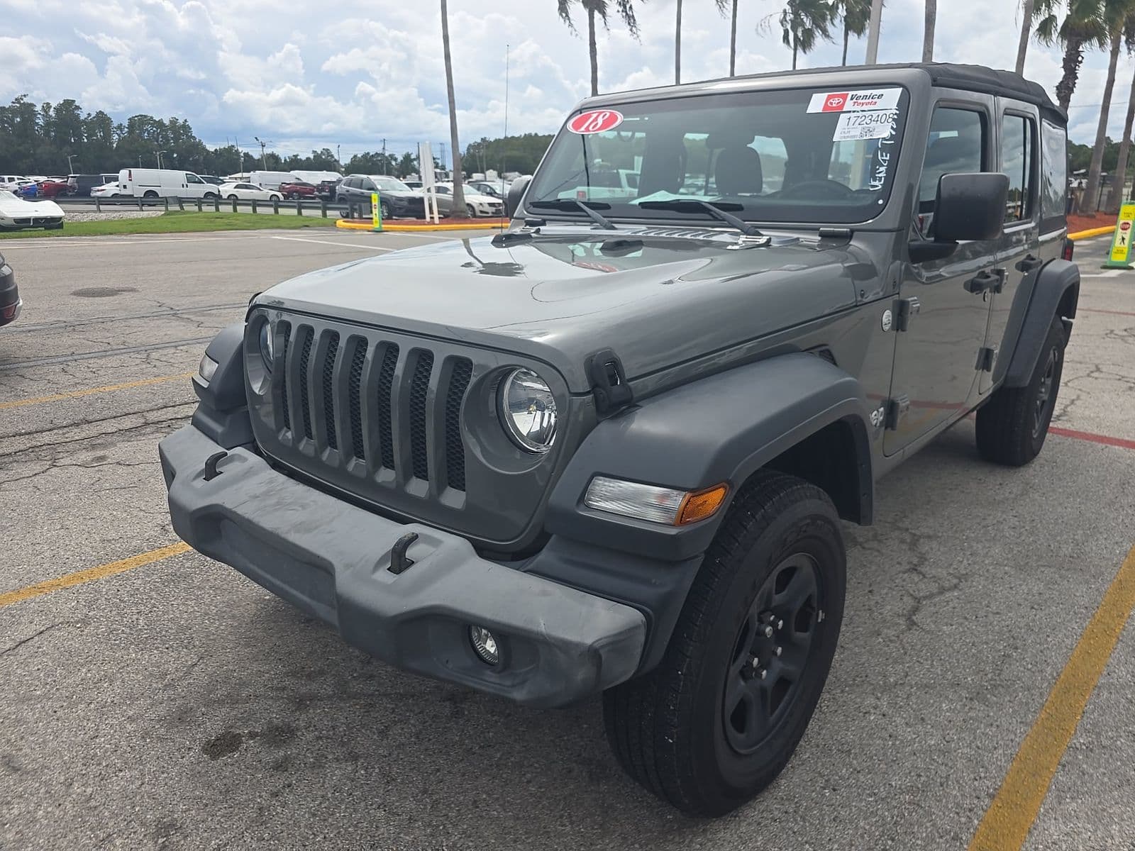 2018 JEEP WRANGLER UNLIMITED Sport