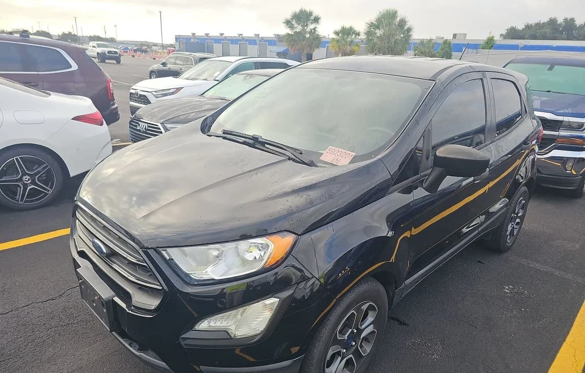 2018 FORD ECOSPORT S