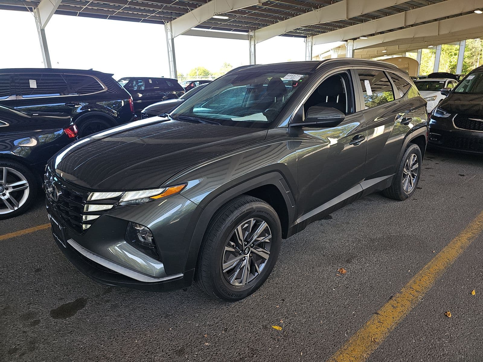 2022 HYUNDAI TUCSON HYBRID Blue