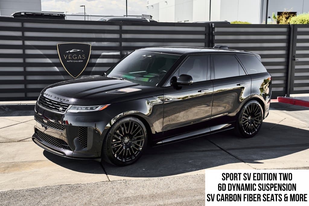 2025 LAND ROVER RANGE ROVER SPORT SV EDITION Two