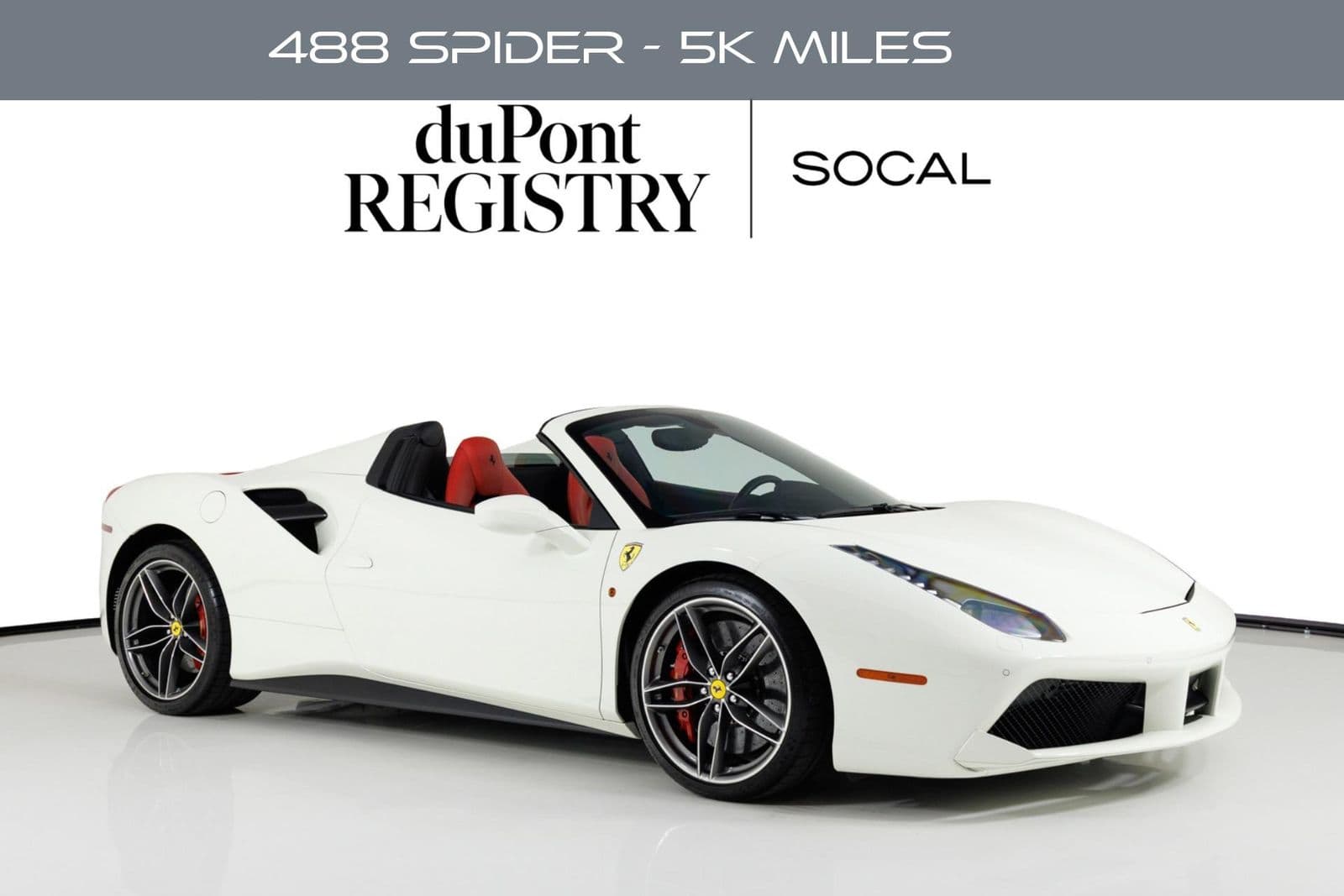 2017 FERRARI 488 Base