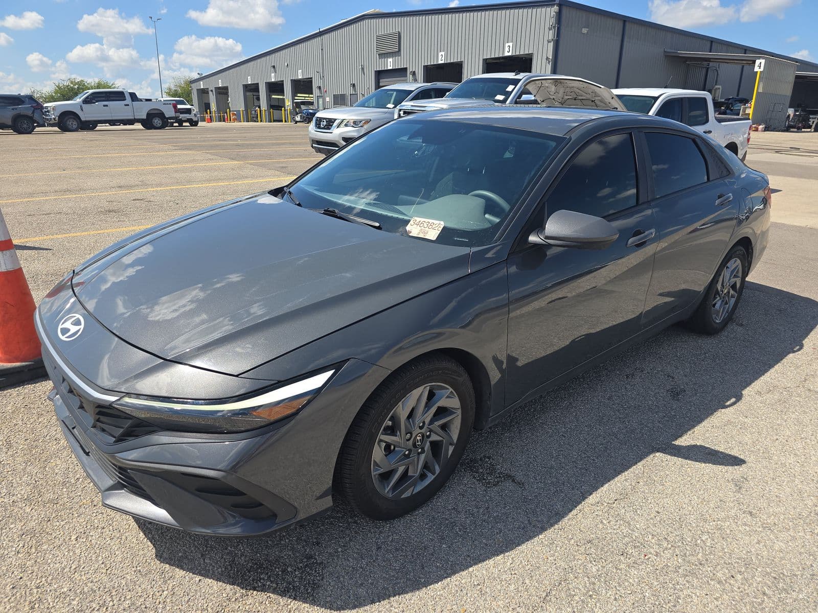 2024 HYUNDAI ELANTRA HYBRID Blue