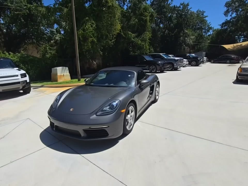 2017 PORSCHE 718 BOXSTER Base