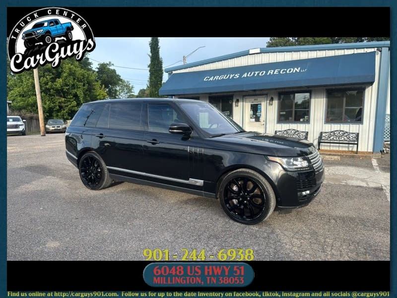 2017 LAND ROVER RANGE ROVER SUPERCHARGED LWB