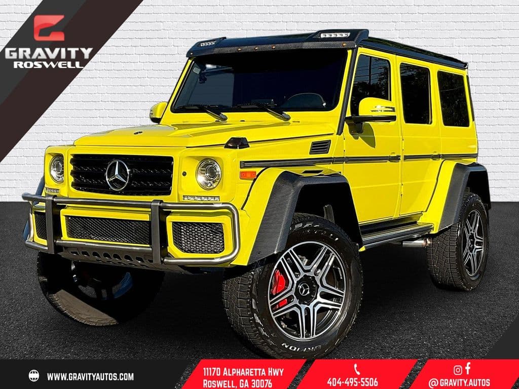 2018 MERCEDES-BENZ G-CLASS G 550 4X4 Squared