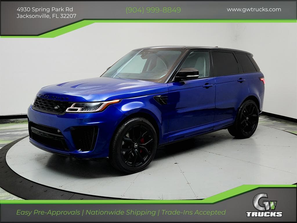2019 LAND ROVER RANGE ROVER SPORT SVR