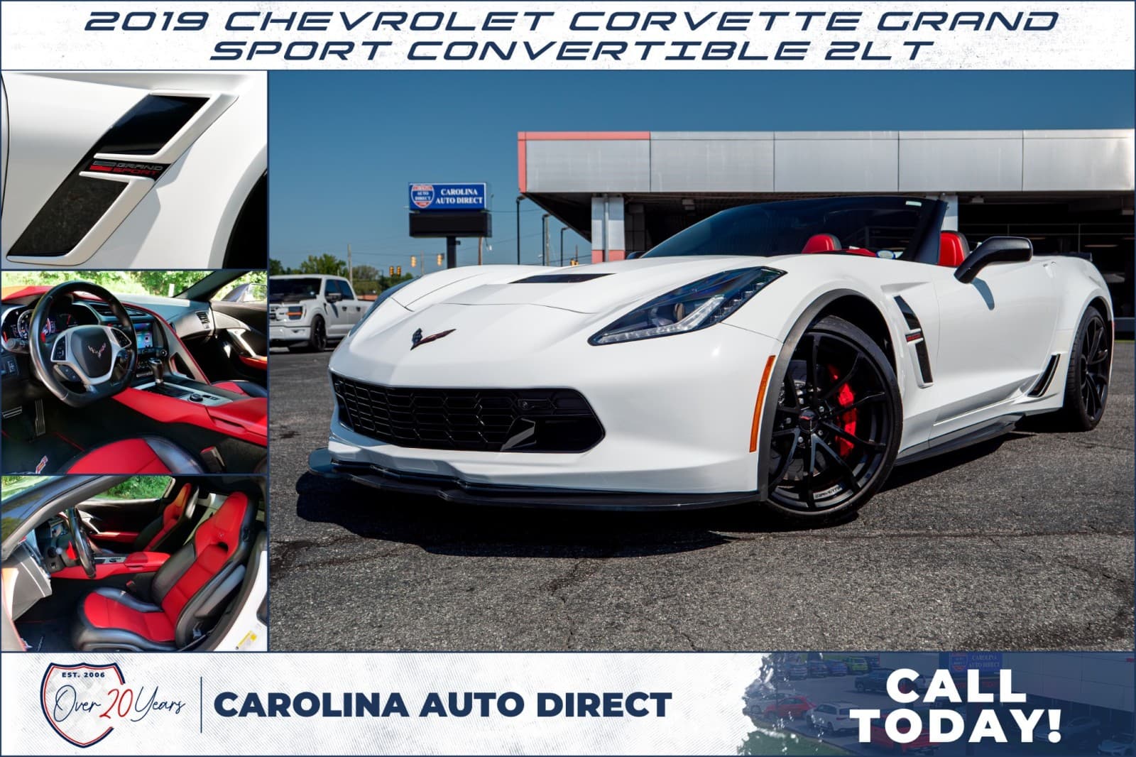 2019 CHEVROLET CORVETTE GRAND Sport