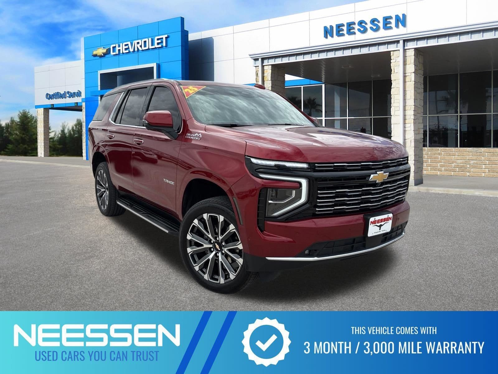 2025 CHEVROLET TAHOE HIGH Country