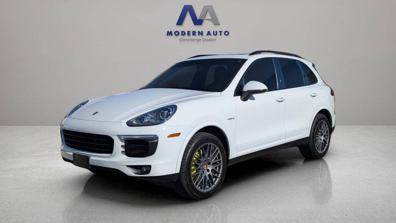 2017 PORSCHE CAYENNE E-HYBRID S PLATINUM Edition