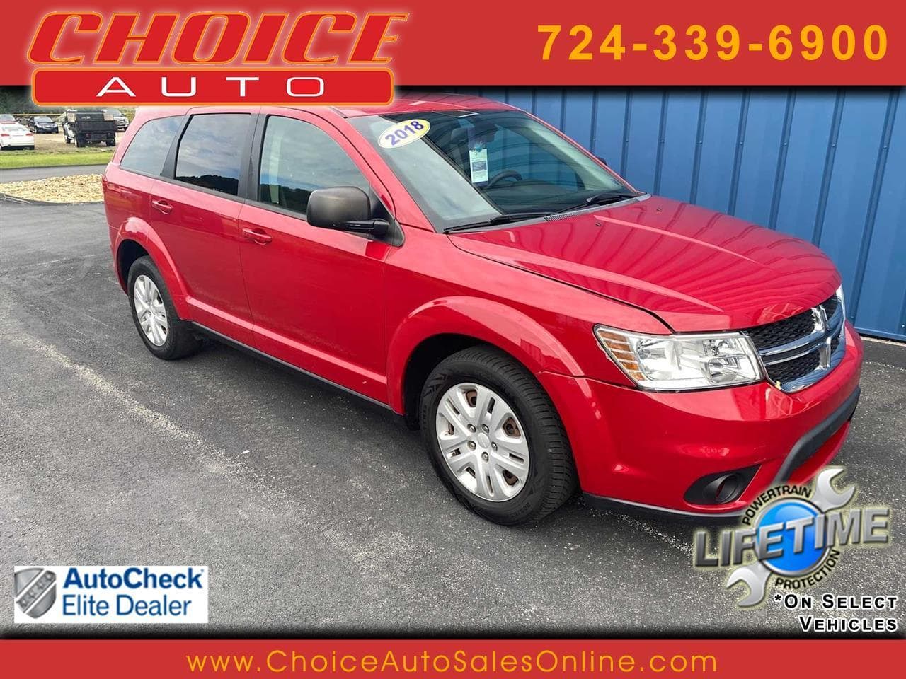 2018 DODGE JOURNEY SE