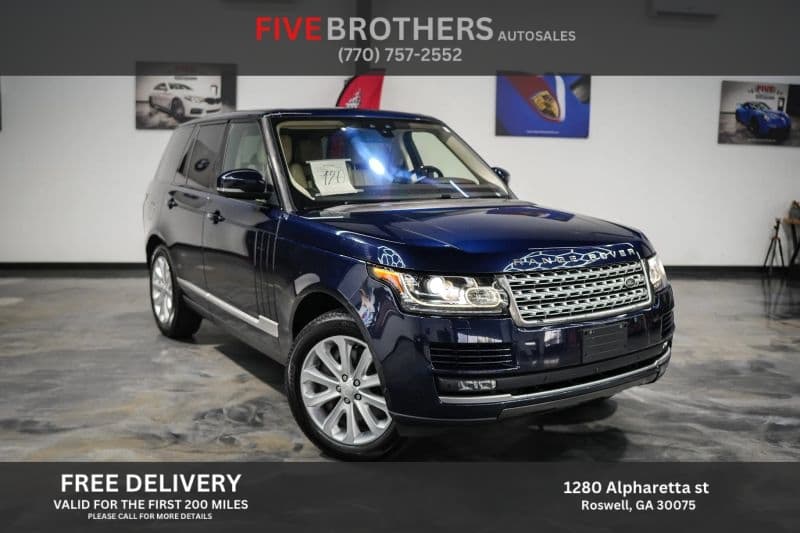 2017 LAND ROVER RANGE ROVER HSE