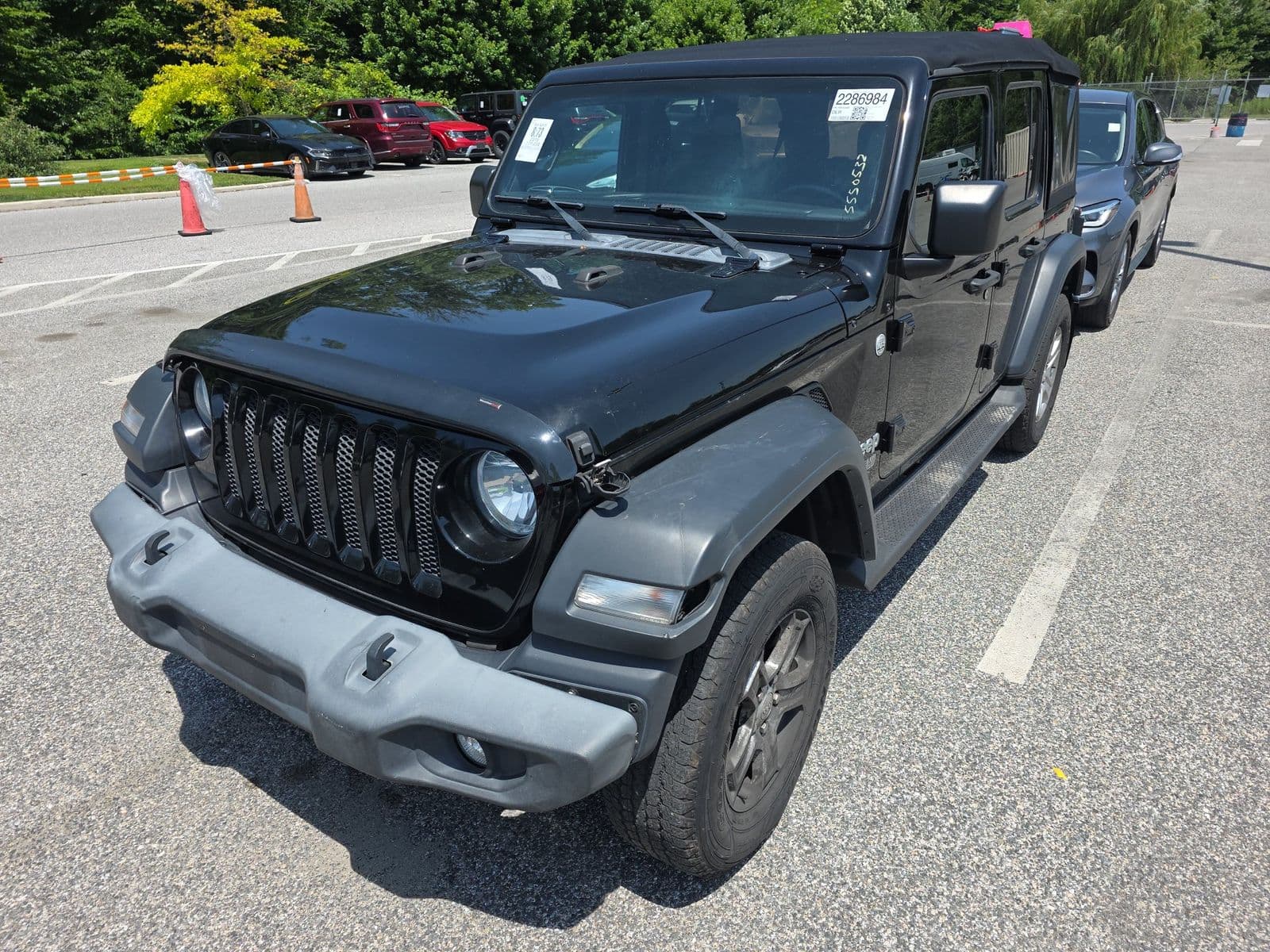 2019 JEEP WRANGLER UNLIMITED SPORT S