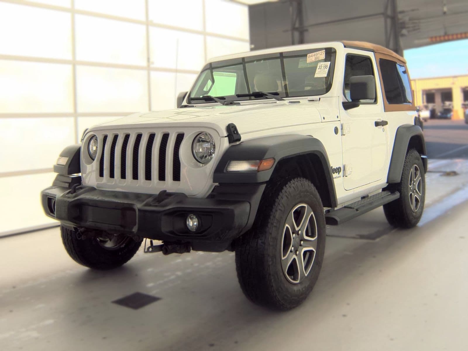 2020 JEEP WRANGLER SPORT BLACK AND TAN Edition