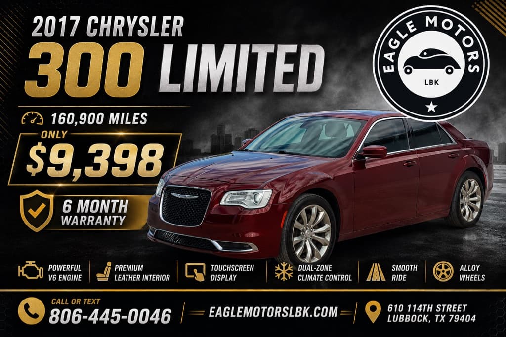 2017 CHRYSLER 300 Limited