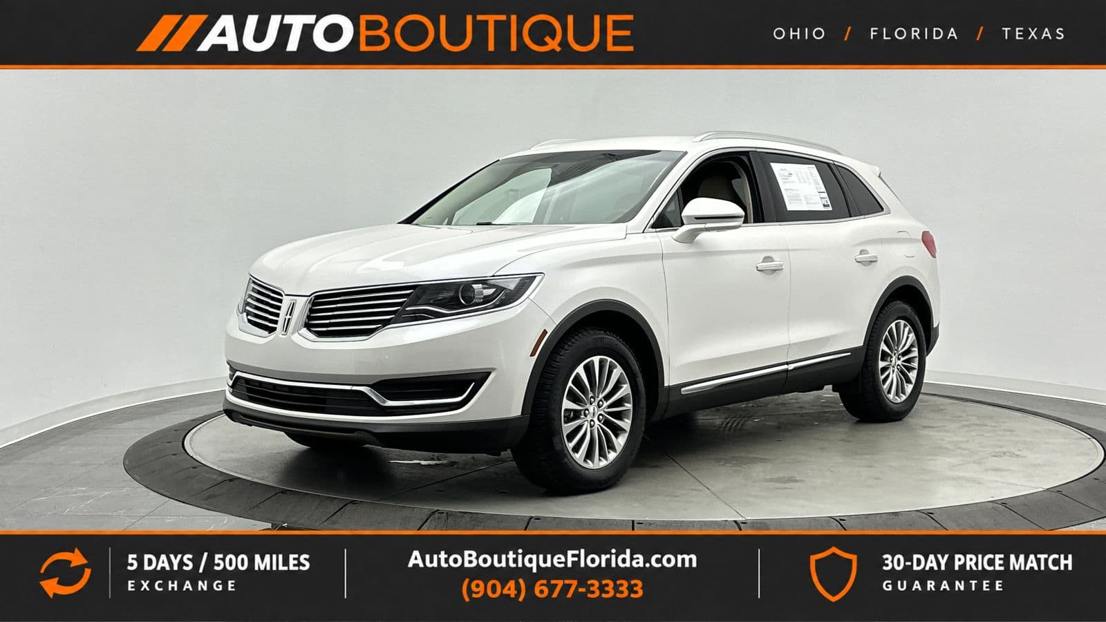 2018 LINCOLN MKX Select