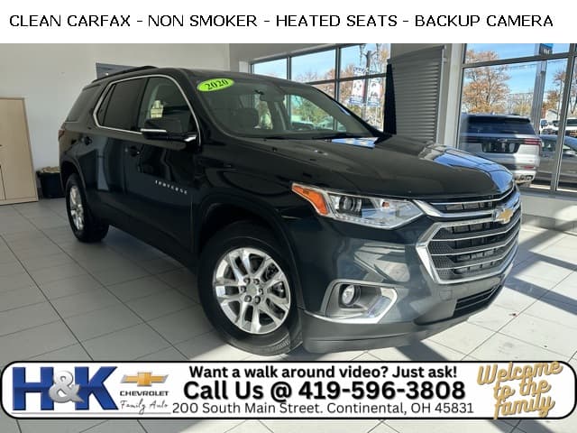 2020 CHEVROLET TRAVERSE LT