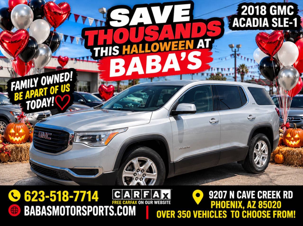 2018 GMC ACADIA SLE