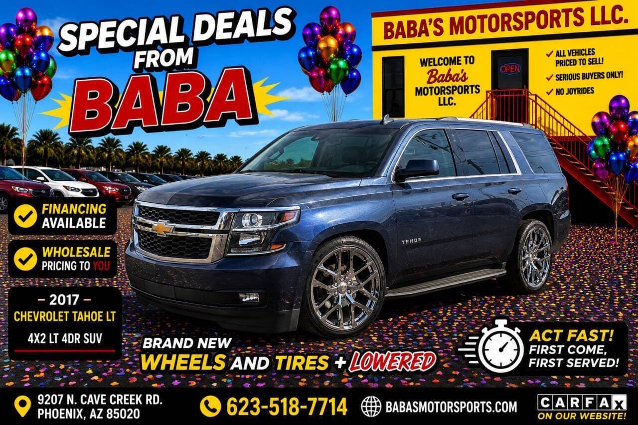2017 CHEVROLET TAHOE LT