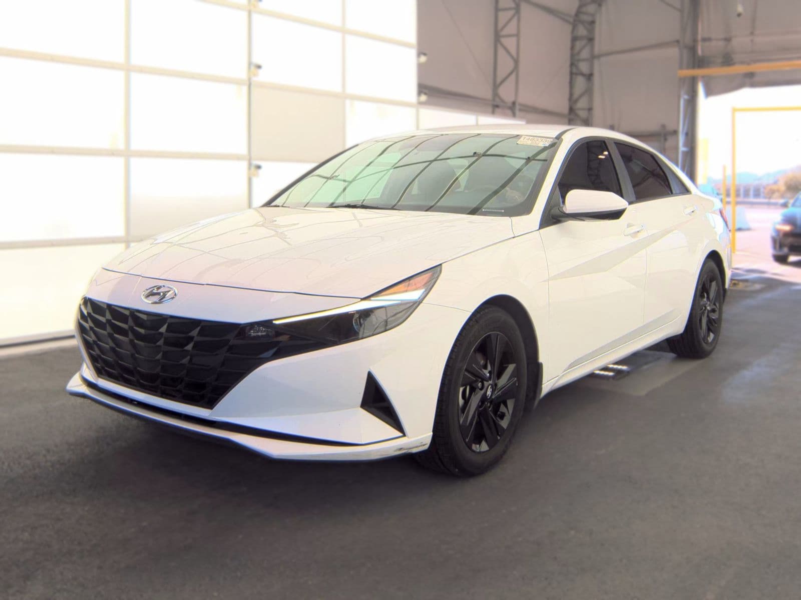 2023 HYUNDAI ELANTRA HYBRID Blue