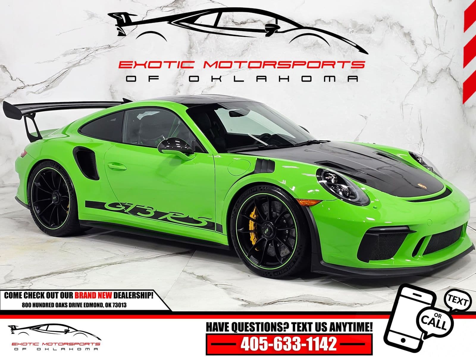 2019 PORSCHE 911 GT3 RS