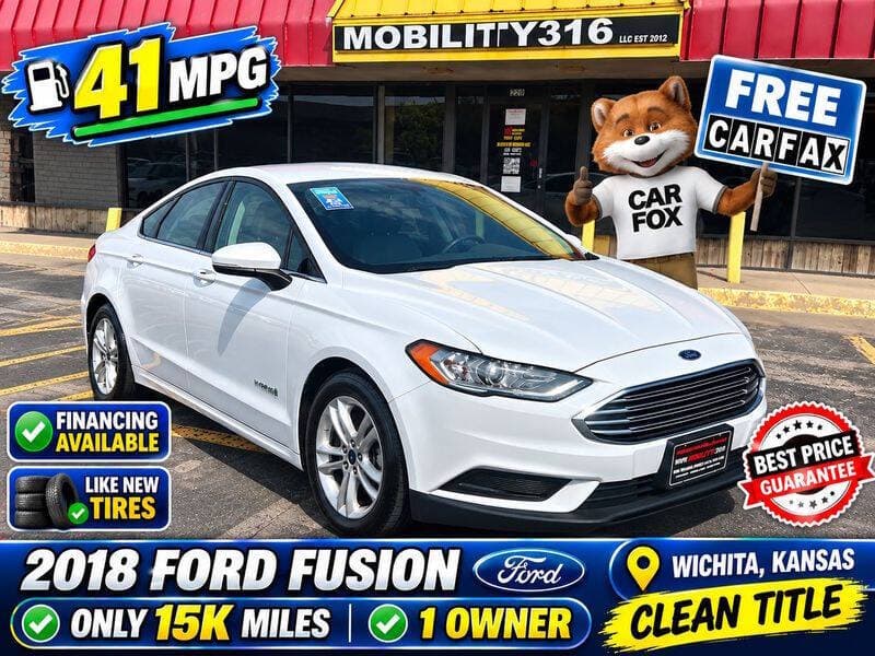 2018 FORD FUSION HYBRID S