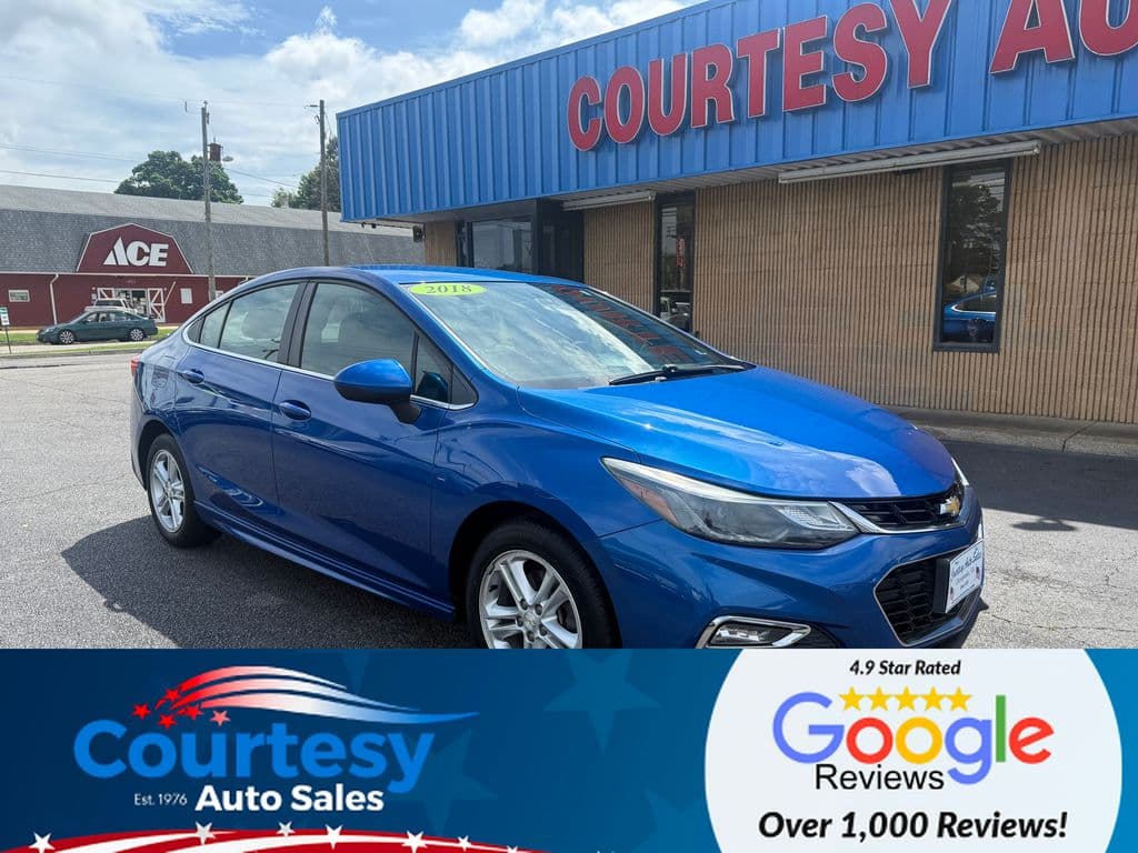 2018 CHEVROLET CRUZE LT